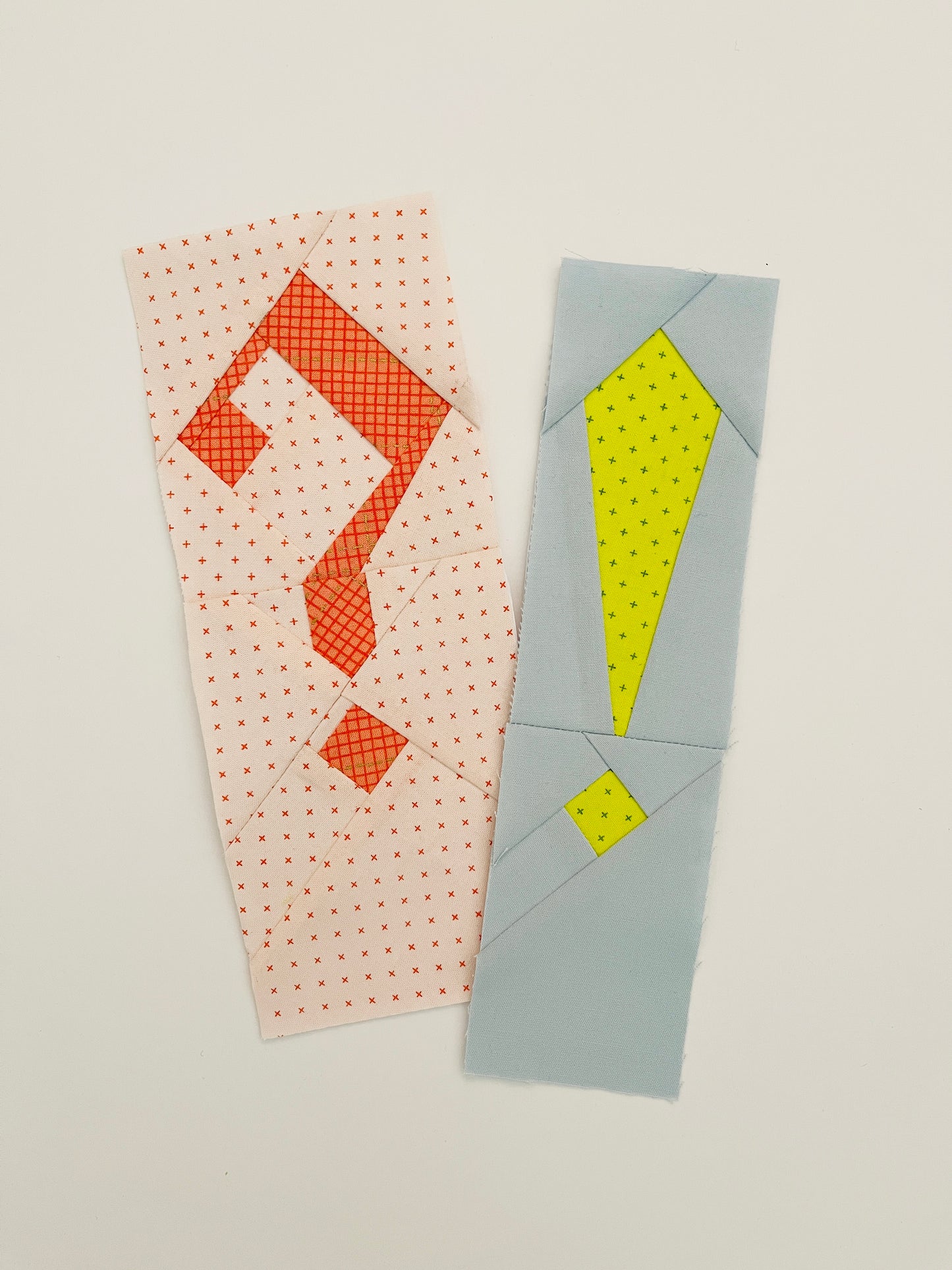 Blackletter Punctuation FPP Quilt Block Pattern - PDF