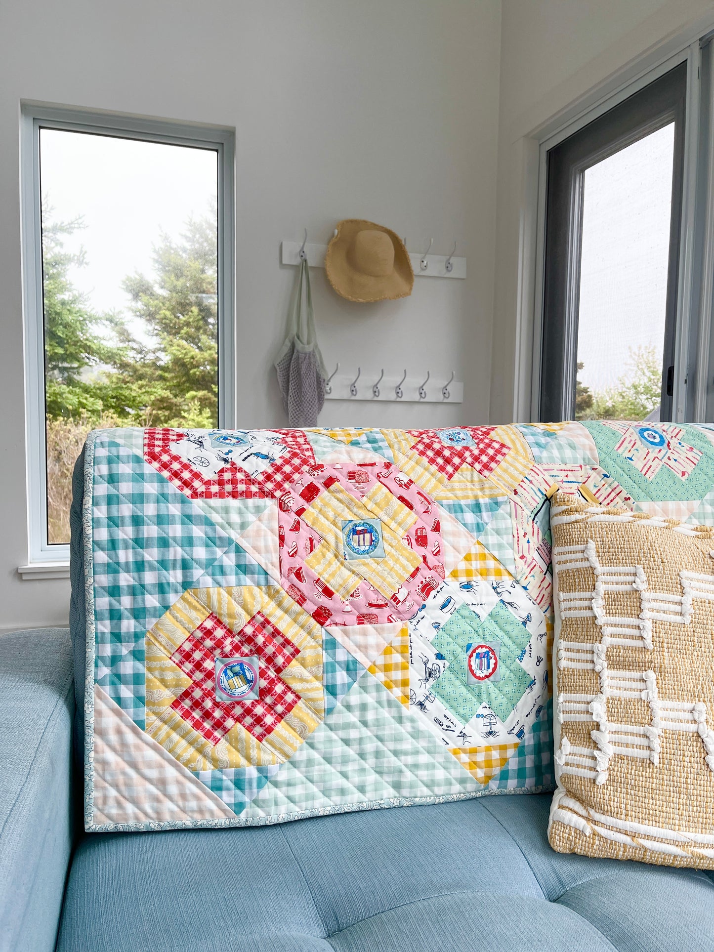 Churn Dot Quilt Pattern - PDF