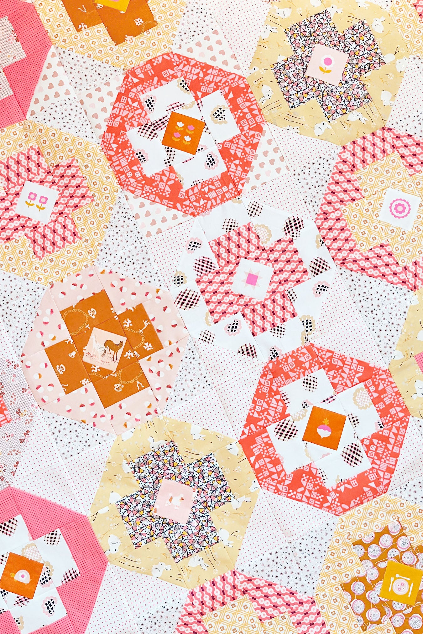 Quilt Pattern Bundle - Churn Dot and Sunflower Patch PDF