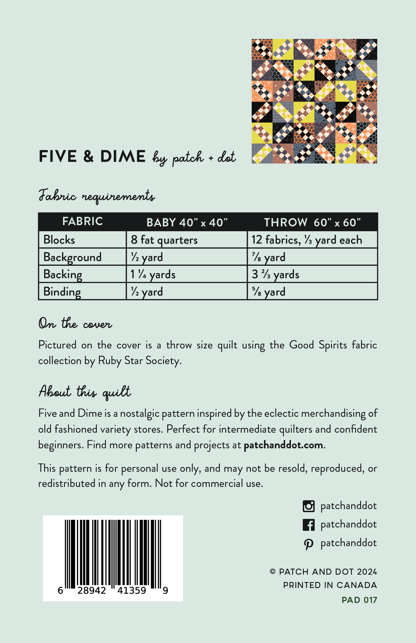 Modern Patchwork Quilt Pattern Bundle - PDF