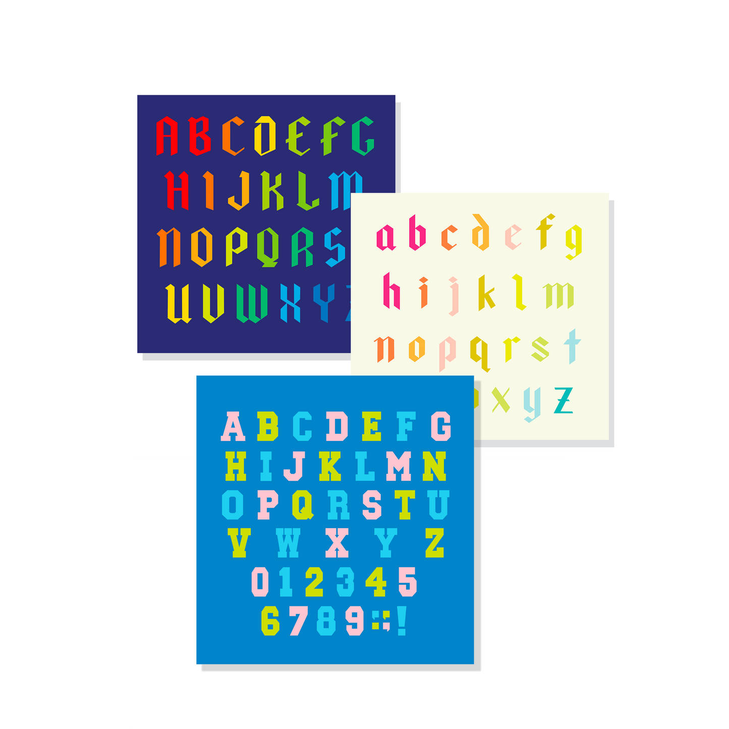 Alphabet Quilt Pattern - PDF