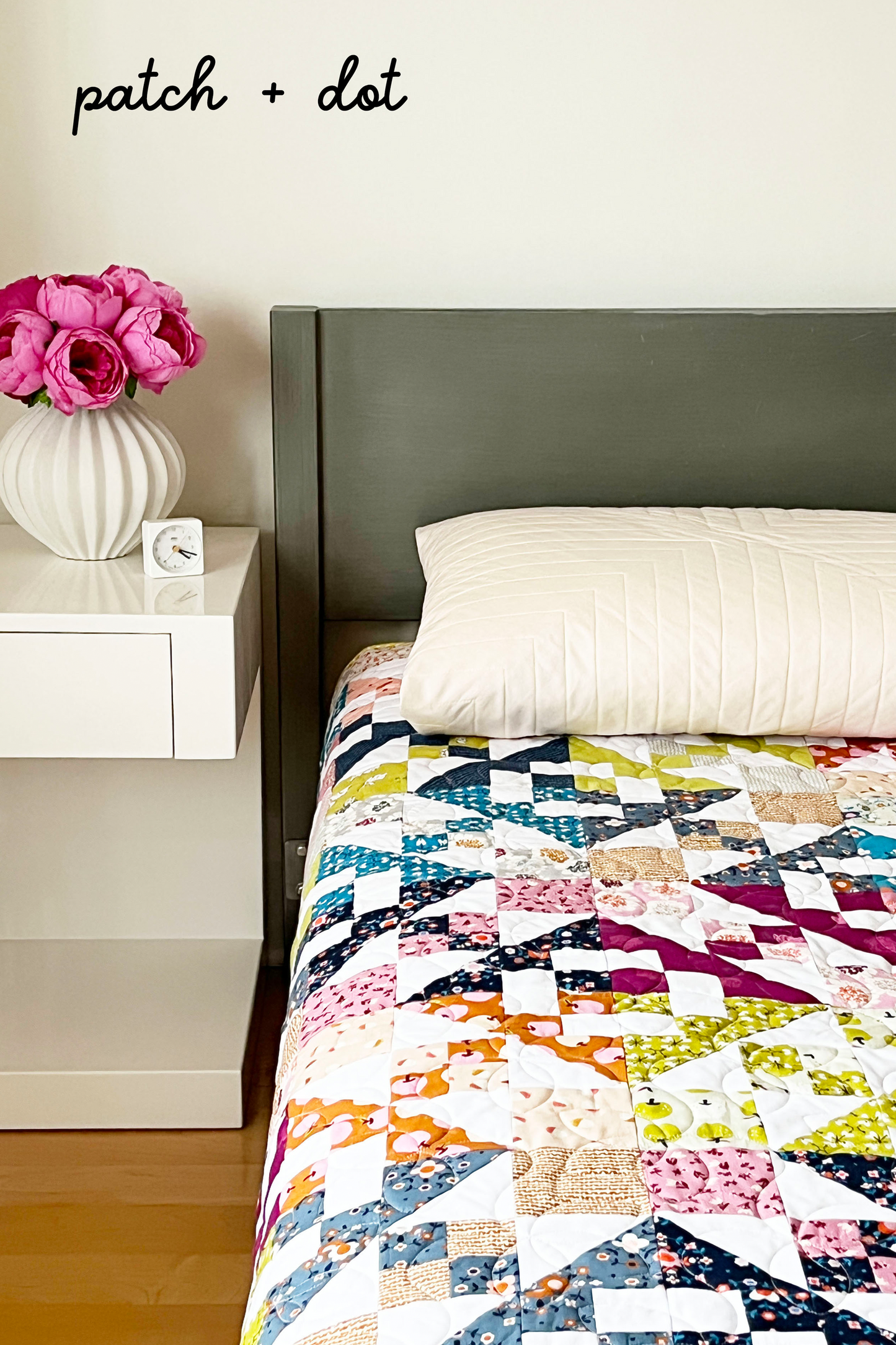 Quilt Pattern Bundle - Churn Dot and Sugarcubes PDF