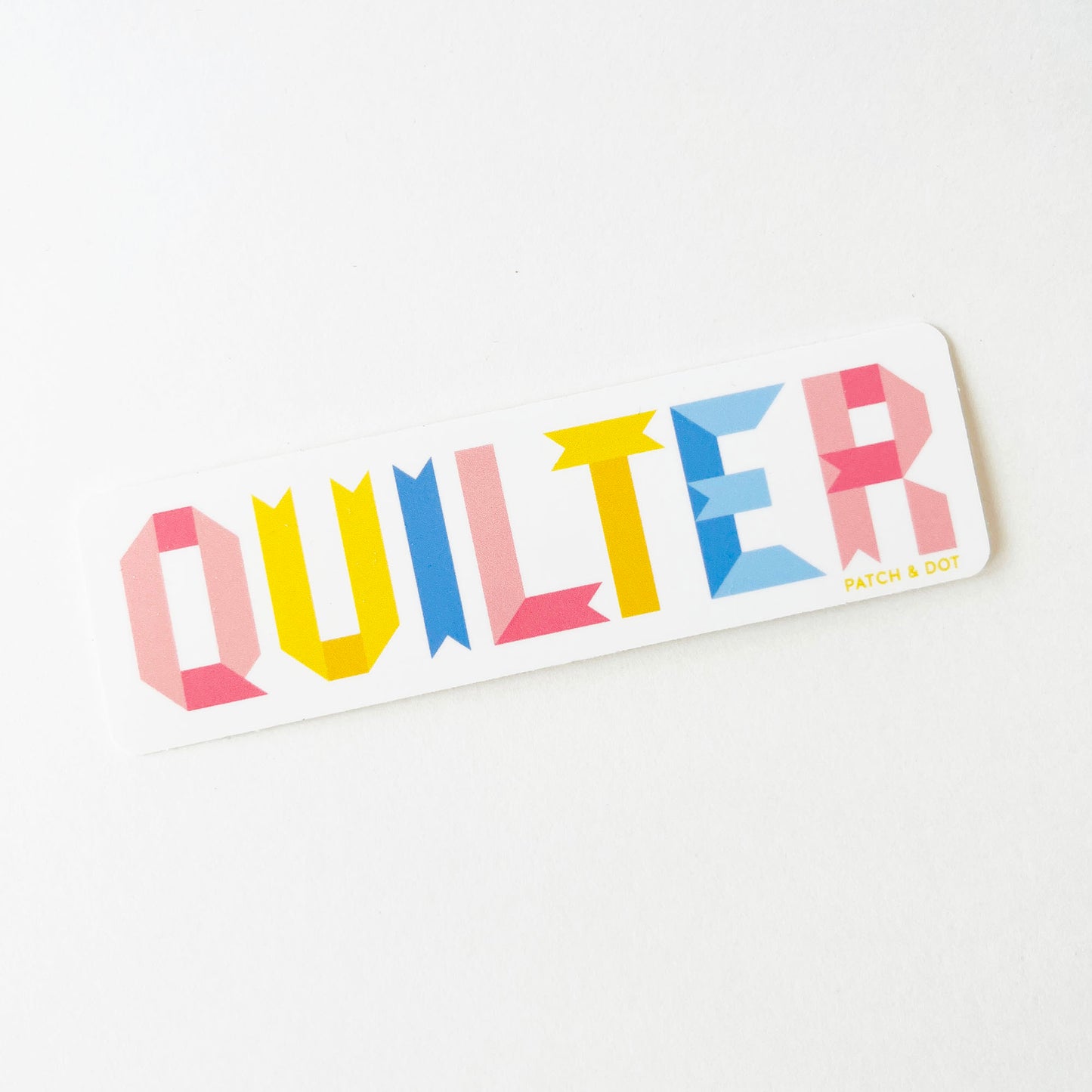 Quilter Sticker