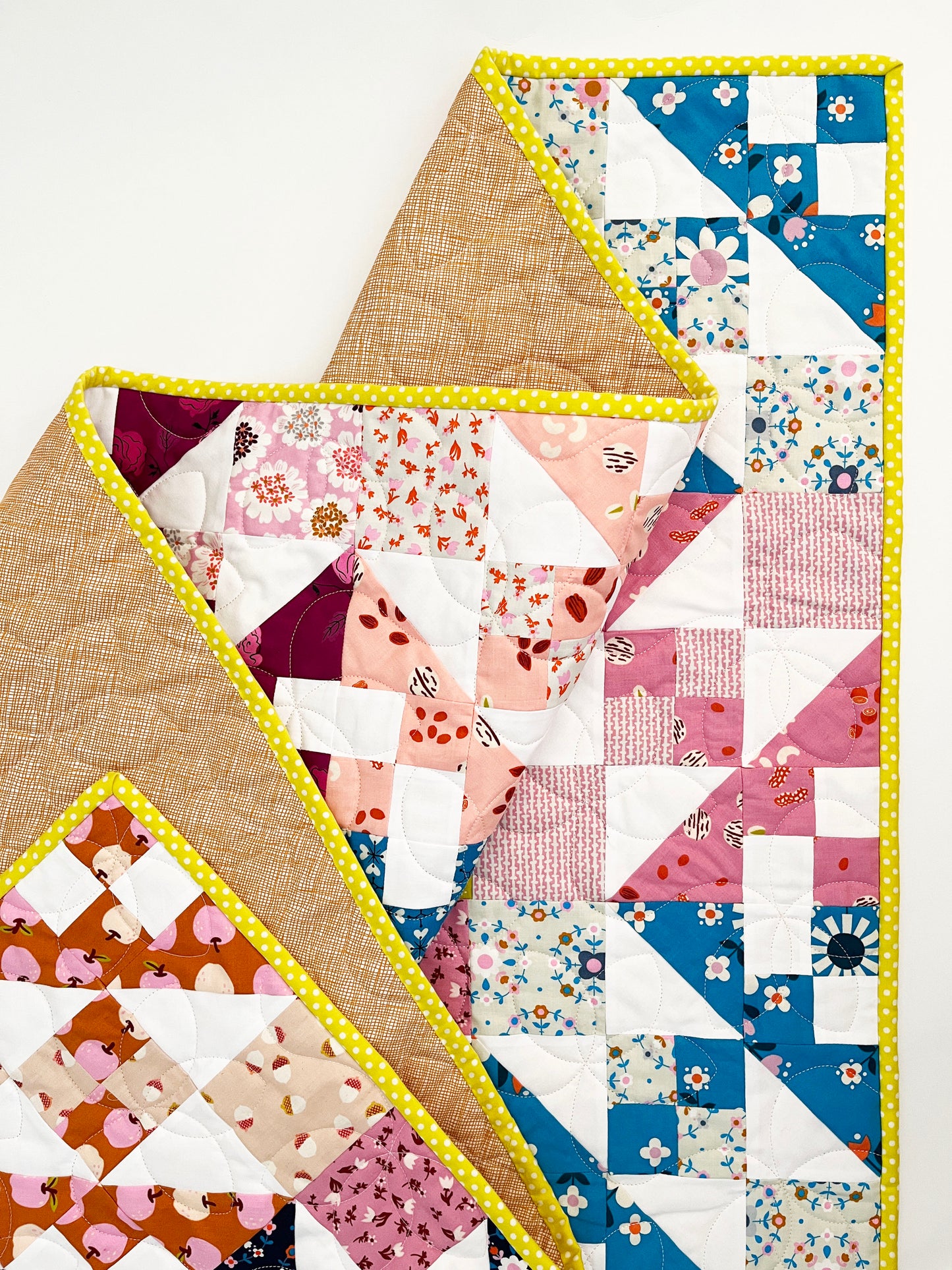 Quilt Pattern Bundle - Churn Dot and Sugarcubes PDF