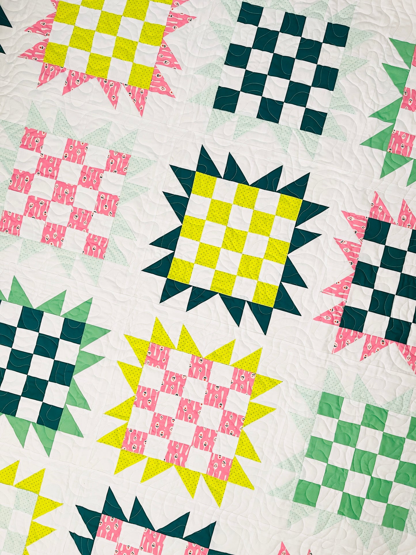 Quilt Pattern Bundle - Churn Dot and Sunflower Patch PDF