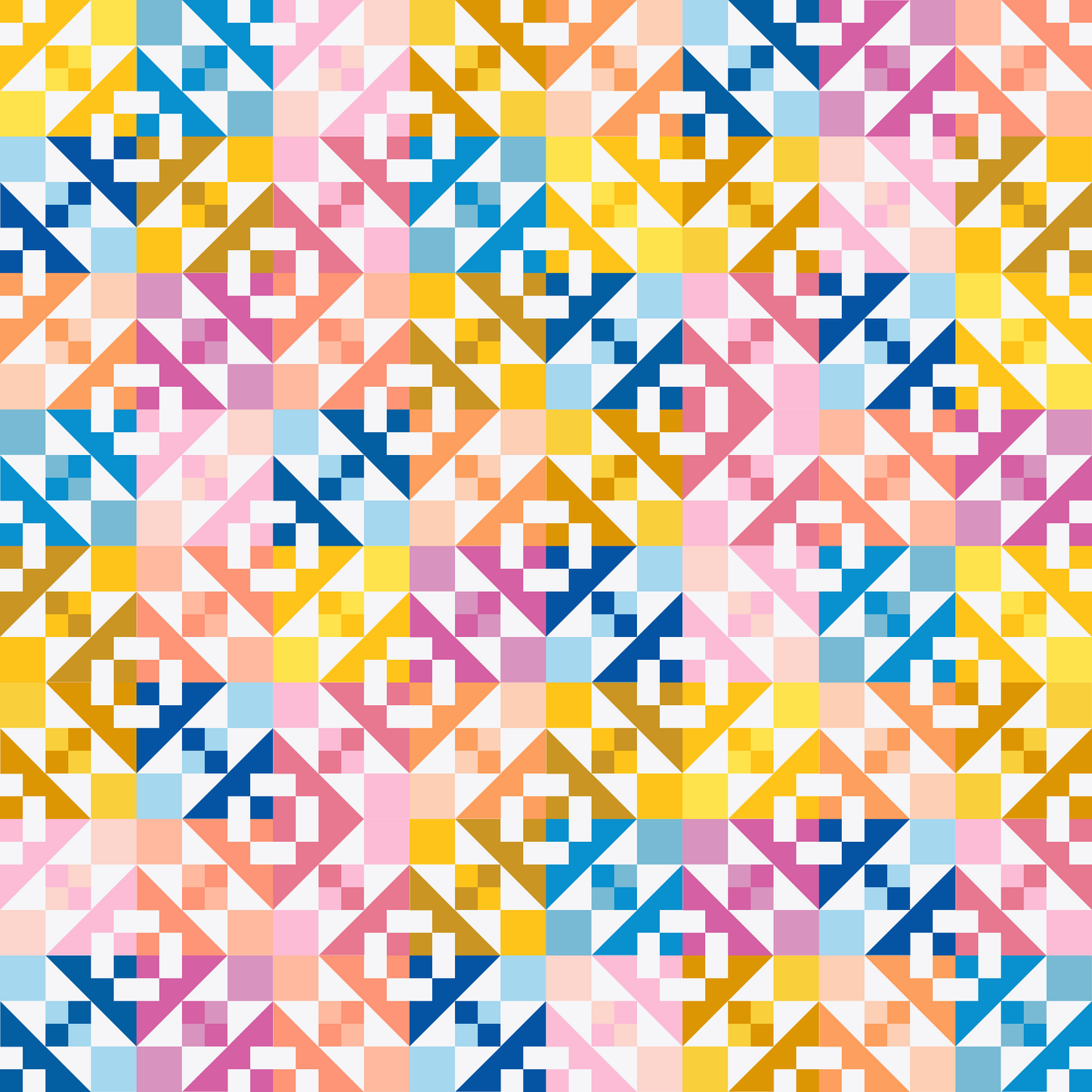PDF Sugarcubes Quilt Pattern