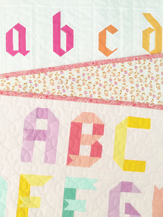 Blackletter Uppercase FPP Alphabet Quilt Pattern - PDF – patchanddot