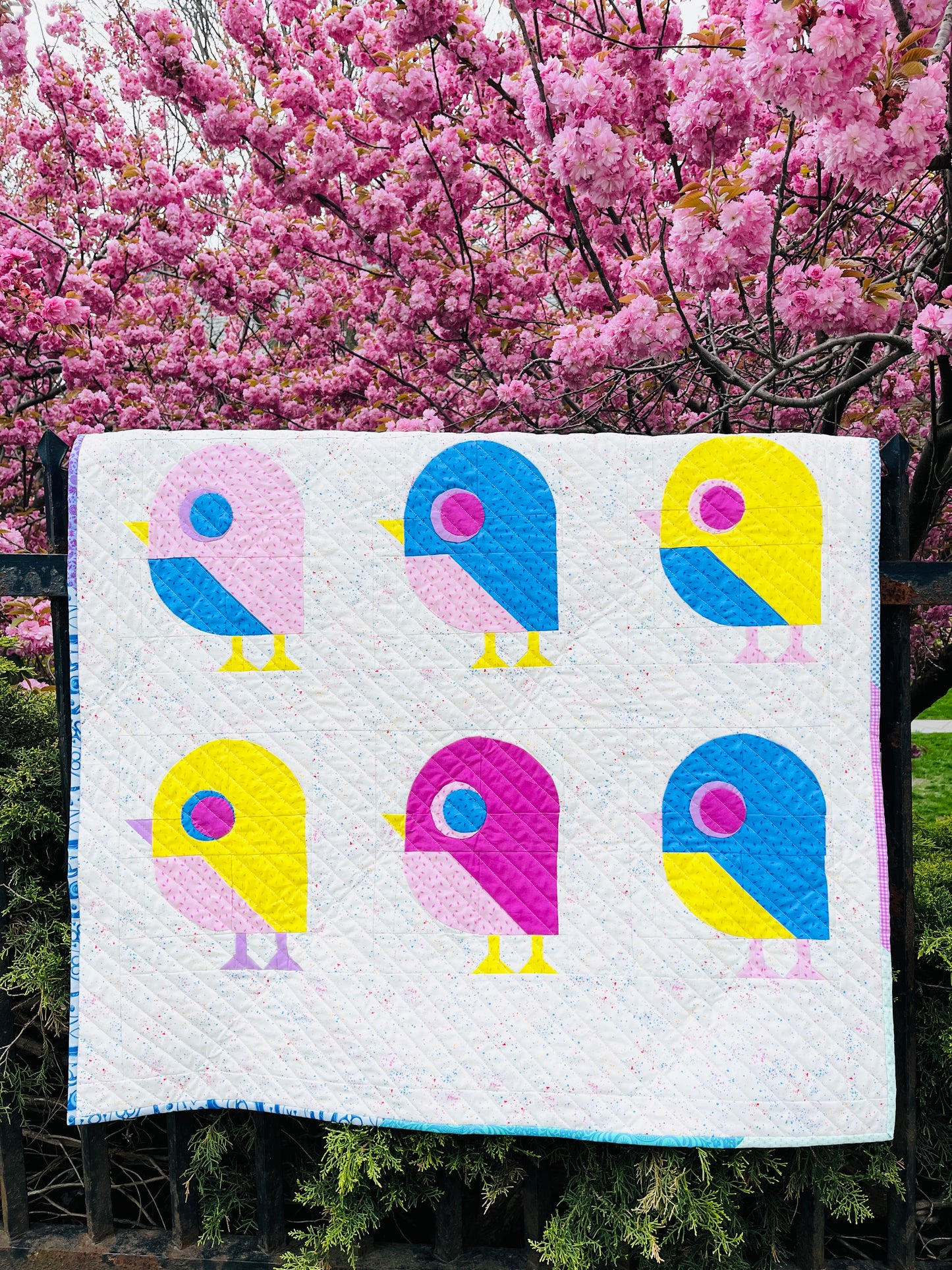 Bird Quilt Pattern - Little Bird - PDF