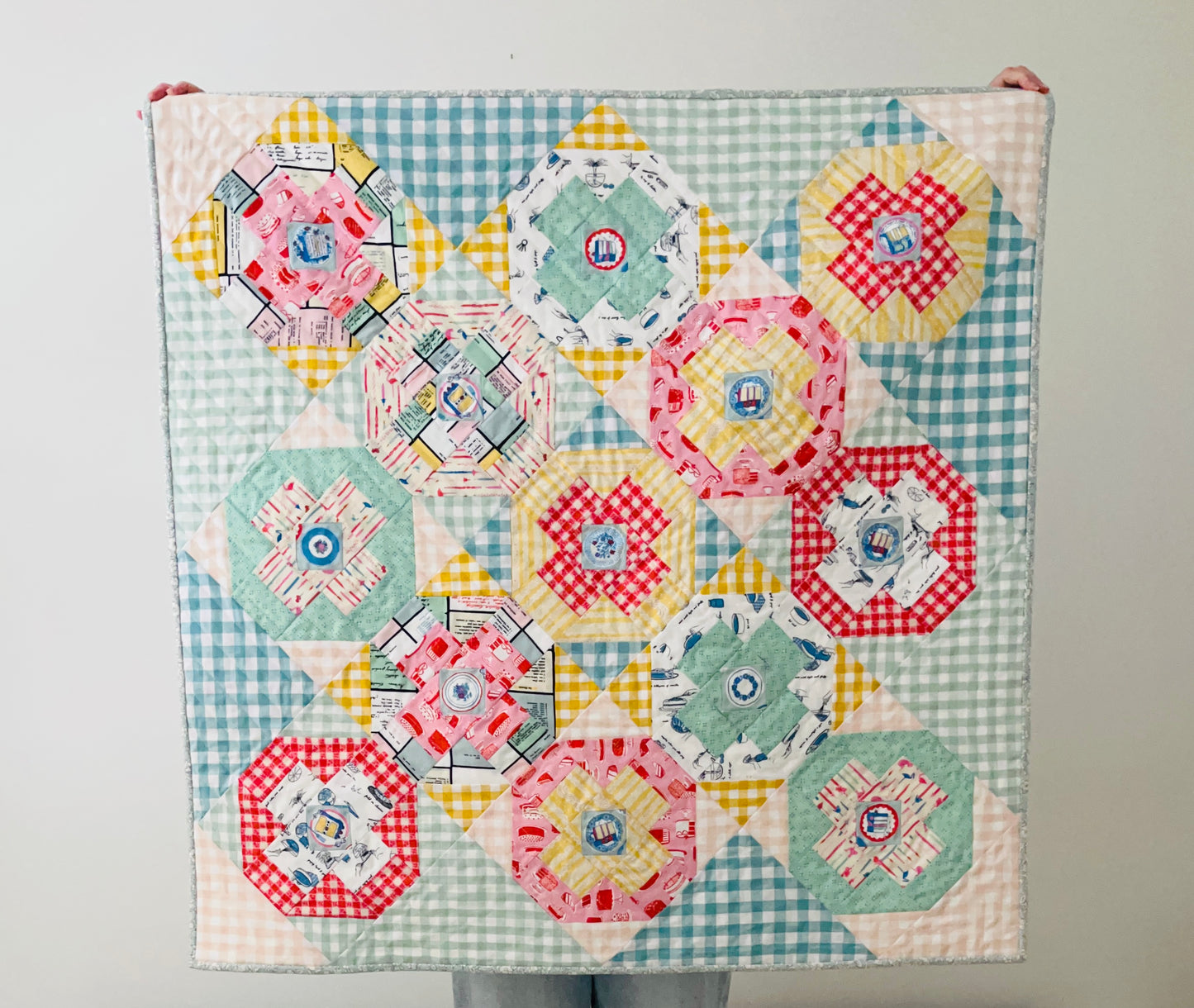 Churn Dot Quilt Pattern - PDF