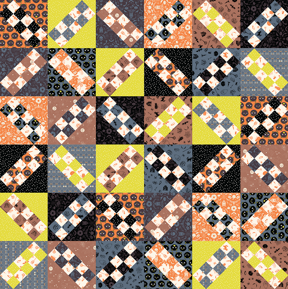 Five and Dime Quilt Pattern - PDF – patch and dot