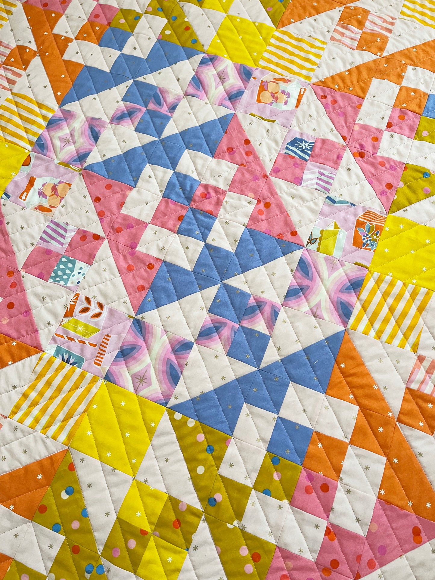Sugarcubes Quilt Pattern - PDF