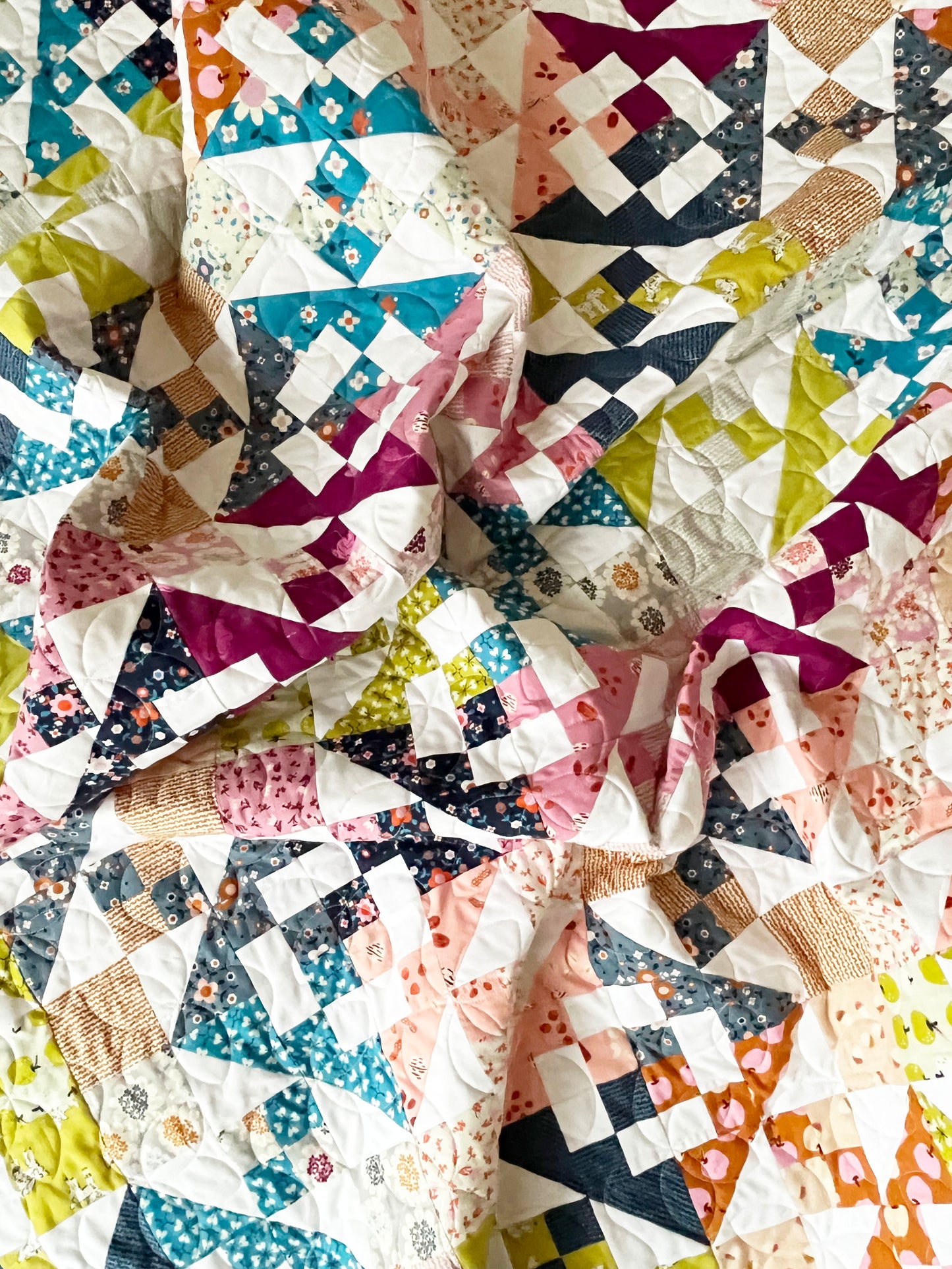 Sugarcubes Quilt Pattern - PDF