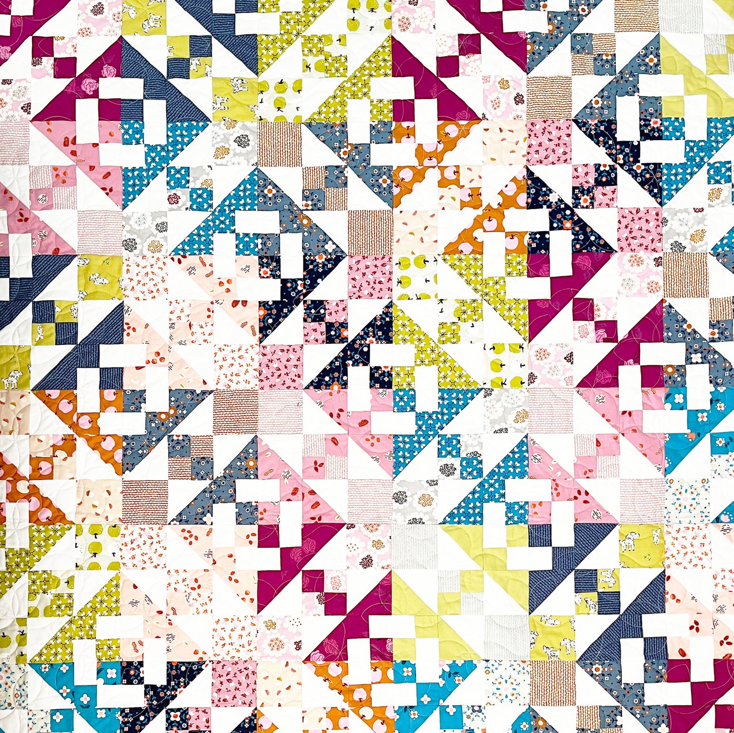 PRINTED Sugarcubes Quilt Pattern