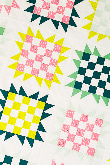Sunflower Patch Quilt Pattern - PDF