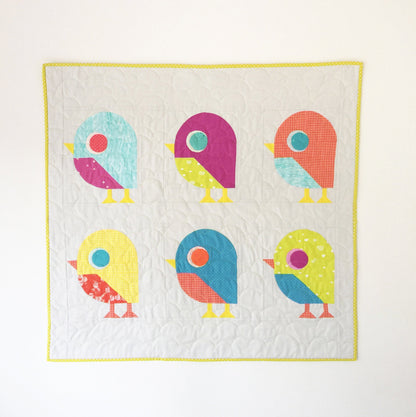 Bird Quilt Pattern - Little Bird - PDF