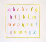 Blackletter Alphabet Quilt Pattern Uppercase + Lowercase - PDF ...